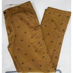 Men’s Levis Chino All Over Print Regular Fit Tapered Leg Nubuck Pants 36x34 C143